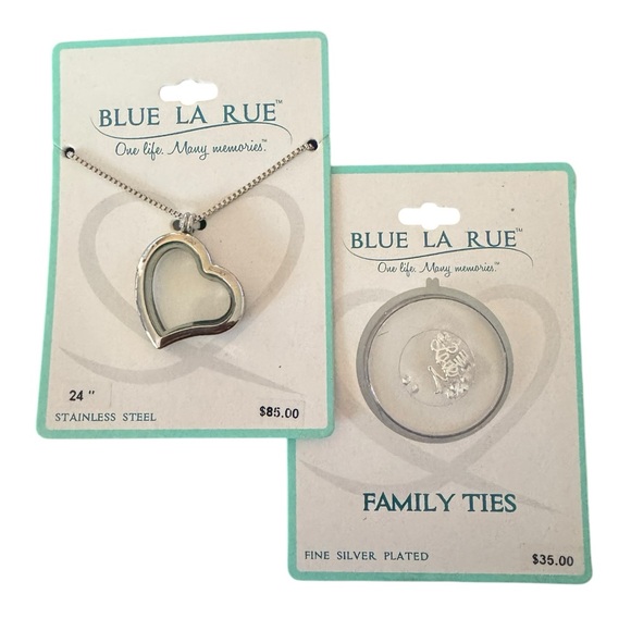 Blue La Rue Jewelry - Blue La Rue Necklace and Charm Set